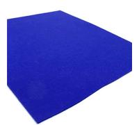 Feltro colorato 3 fogli 2 mm di spessore 100*100/50*50 cm tessuto in feltro fai da te artigianato bambini fiori in fatti a mano giocattoli bambole decorate album ritagli(Dp blue,50x50 cm)