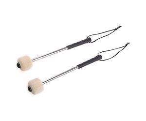 Feltro di lana Bacchetta Battitore Base Drum Hammer Per Bastoni per la testa Percussione Strumento Banda Accessorio Parti musicali Bacchette per bambini Borsa Colorata Holder Grill Adulti Cono