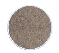 Feltro ecologico adatto per contenitore comodino Kartell Componibili base rotonda (noce, 40 cm)