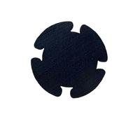 Feltro Grancassa Silenziatori Pad Smorzatori Singolo Pedale Patch Kick Mute Strumenti Musicali Accessorio Kick Mute