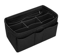 Feltro Organizer Borsa Donna, Ropch Bag in Bag Borsa Organizer Organizzatore Interno Purse per Borsetta per LV Speedy Neverfull (Nero, L)