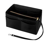 Feltro Organizer da Borsa Donna - Ropch Interno borsa organizer Organizzatore per Borsa Bag in Bag per LV Speedy Neverfull - Nero