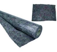 FELTRO PER PITTORI CON ANTISCIVOLO DI PROTEZIONE rotolo da mt.25x1h.gr.220mq.