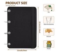 Feltro Pin Spille Display Conservazione Libro Grande Capacità - Ciondolo