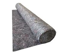 Feltro Protettivo Assorbente Antiscivolo Multiuso per Pavimento 210 gr/mq per pittura (1x25 metri)