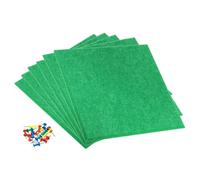 Feltro Scheda Piastrelle,6pz Auto Adesive Quadrato,Verde