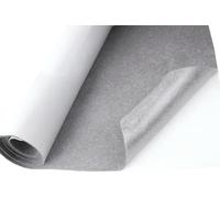 Feltro tecnico autoadesivo, grigio, 4 mm, 50 x 150 cm, al metro, per bricolage, isolamento acustico e termico, feltro protettivo per auto, camper, casa e industria, fai da te