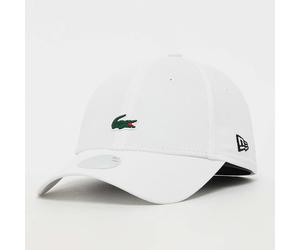 FEMALE 9FORTY Lacoste x New Era Plain Cotton Cap bianco ONE SIZE