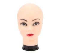 Female Bald Mannequin Head PVC Professional for Wigs Training HAT HOY GLerals Explay Cosmetology Face Makeup