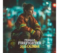 Female Firefighter Calendar 2026: Courage, Strength & Dedication: 12-Month Compact Desktop Planner Featuring Inspiring Women Firefighters (