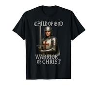 Female Knight: Guerriero di Cristo - Regno di Gerusalemme Maglietta