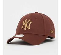 Female Metallic Logo 9Forty New York Yankees Marrone ONE SIZE