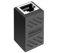Female RJ45 Extender - Ethernet Pass Through Adapter, Network Cable Coupler