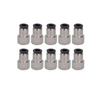 Female Straight Pneumatic Connecter Straight Pneumatic Quick Fitting Air Line Connector6-M5