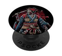 Female Zombie Cursed Ninja Kunoichi PopSockets PopGrip Adesivo