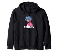 Femboy Aesthetic Yaoi Anime Boy CrossSinging Felpa con Cappuccio