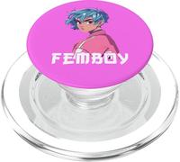 Femboy Aesthetic Yaoi Anime Boy CrossSinging PopSockets PopGrip per MagSafe