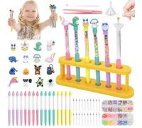 FEMBW Laboratorio delle Penne, 80 Accessori, Lavoretti Creativi per Fabrica de Rotuladores, Kit Manualidades Niños 5 6 7 8 9 10 Años, Idee Regalos para Niños y Niñas