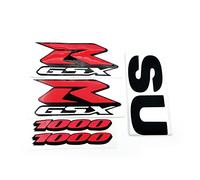 FEMEIN per Suzuki GSXR 1000 750 600 GSX-R K1 K2 K3 K4 K5 K6 K7 K8 K9 K10 Decalcomanie Emblema Moto Kit Carena Adesivi Laterali del Corpo Distintivo (Color : GSXR1000)
