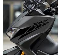 FEMEIN Vinile Riflettente Xmax 300 400 Adesivo Moto Logo Decalcomania per Yamaha (Color : Nero)