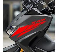 FEMEIN Vinile Riflettente Xmax 300 400 Adesivo Moto Logo Decalcomania per Yamaha (Color : Rot)