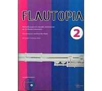 Femenia M. - flautopia Vol.2, metodo para el estudio Elemental) para Flauta (Inc.CD)