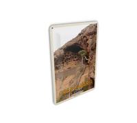 Femer Cartolina in latta da viaggio, 10 x 14 cm, Gran Canaria, Spagna, Cenobio de Valerón