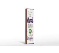 Femer Targa in legno con scritta 46 x 10 cm so viele Hunde ich habe den Schönsten Deko Schild