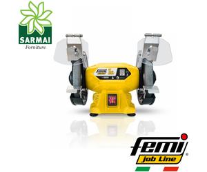 FEMI BG 26N smerigliatrice levigatrice affilatrice da banco doppia mola 150W