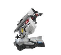 FEMI FM-911EVO - Troncatrice 1600W - 305mm - Legno e Alluminio - Piano Superiore Regolabile - Motore Silenzioso a Induzione-Doppio Taglio a 45°+45°-Regolazione Micrometrica-Impugnatura T.P.S Patentata