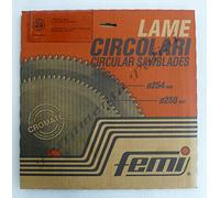 Femi Lama Di Ricambio Sega Circolare per legno e Materie Plastiche 254x30 mm - Numero Di Denti Z: 24 -Modello 3278539