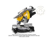 Femi troncatrice legno TR090 2000 w ø disco 305 mm sega circolare