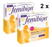 FEMIBION 1 gravidanza precoce 56 compresse / 2 x 28 acido folico gravidanza p...