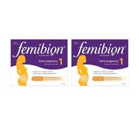 Femibion 1 Gravidanza Prime 12 Settimane Integratore Acido Folico 2x28 Compresse