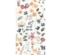 Feminine Floral 2-Year 2026-27 3.5 X 6.5 Monthly Pocket Planner