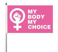 Feminist Yard Flag - 3 x 5 ft striscione per i diritti delle donne, dichiarazione | Supporta Feminism Garden Flag per casa, attività all'aperto, cortile | Bandiera della parità di genere Parade