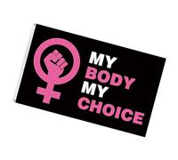 Feminist Yard Flag - Supporto Femminismo - Decorazione Striscione 3 x 5 piedi donne destra giardino Yard Flag, decorazione della casa per giardino, cortile, esterno
