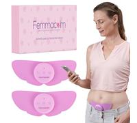 Femmacalm Cuscinetti di ricambio in gel a farfalla per macchine TENS, elettrodi adesivi riutilizzabili per stimolazione muscolare e sollievo dal dolore, compatibili con la maggior parte dei