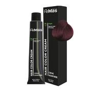 Femmas Colore per Capelli Biondo Chiaro Viola 5.2 I Crema Colorante con Olio di Argan, Cheratina e Ceramidi I Come colorazione permanente o tonalizzazione per risultati di colore brillanti e duraturi