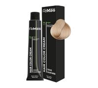 FemMas Colore per capelli biondo molto chiaro oro cenere 9.31 I crema colorante per capelli con olio di argan, cheratina e ceramidi, come colorazione permanente per capelli o tinta per risultati di