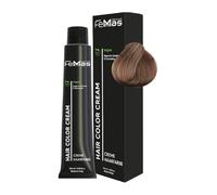 FemMas Colore per capelli biondo scuro biondo perlato 6.08 I crema colorante per capelli con olio di argan, cheratina e ceramidi, come colorazione permanente per capelli o tinta per risultati di