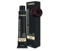 FemMas Colore per capelli marrone scuro rosso 3.6 I crema professionale per capelli con olio di argan, cheratina e ceramidi, come colorazione permanente o tinta per capelli per risultati di colore