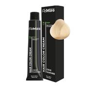 FemMas Colore per capelli speciale biondo oro 12.03 I color crema per capelli con olio di argan, cheratina e ceramidi, come colorazione permanente o tinta per risultati di colore brillanti e duraturi