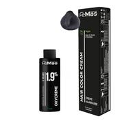 Femmas Set di colori per capelli Ash I Hair Color Cream 100 ml + Oxycreme 100 ml 1,9%, Colorazione permanente per capelli + sviluppatore, delicato e duraturo, colore per capelli per la casa