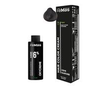 Femmas Set di colori per capelli freddi biondo scuro 6.01 I Hair Color Cream 100 ml + crema oxycreme 100 ml 6% I Colorazione permanente per capelli + sviluppatore, delicato e duraturo, colore per