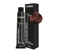 FemMas Colore per capelli marrone scuro rosso 3.6 I crema professionale per capelli con olio di argan, cheratina e ceramidi, come colorazione permanente o tinta per capelli per risultati di colore