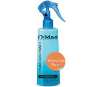 FemMas Trattamento spray bifasico collagene Leave in balsamo da 300 ml, spray idratante a 2 fasi, senza risciacquo, per capelli secchi e fragili, trattamento anti-crespe