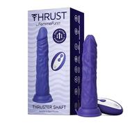 Femmefunn Thruster Shaft Dildo Dark Purple 22,3 cm
