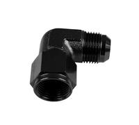 Femmina a Maschio Connettore Adattatore Connettore 90' AN10 Nero