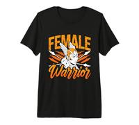 Femmina Guerriera Dea Norrena Mitologia Vichinga Valchirie Maglietta Premium